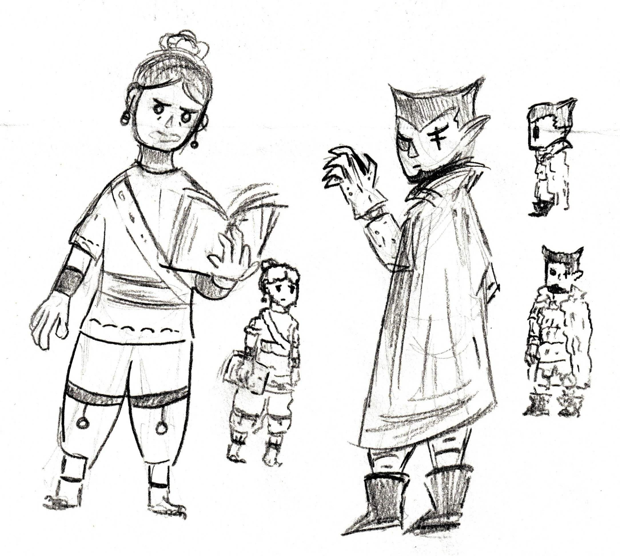 Chara Design sketch